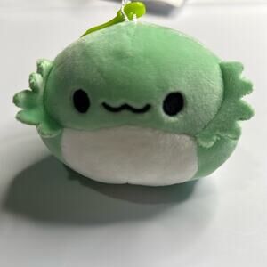 NWT Squishmallows 3.5” Clip Abe the Bearded Dragon